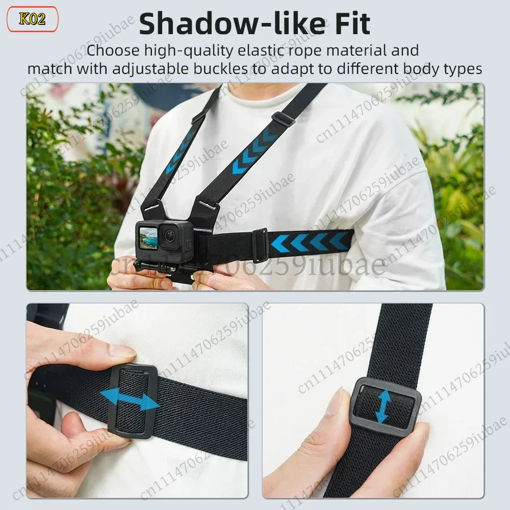 Chest Strap Mount Belt for Act - Action Camera Chest Strap Harness Mount ulasan dan harga
