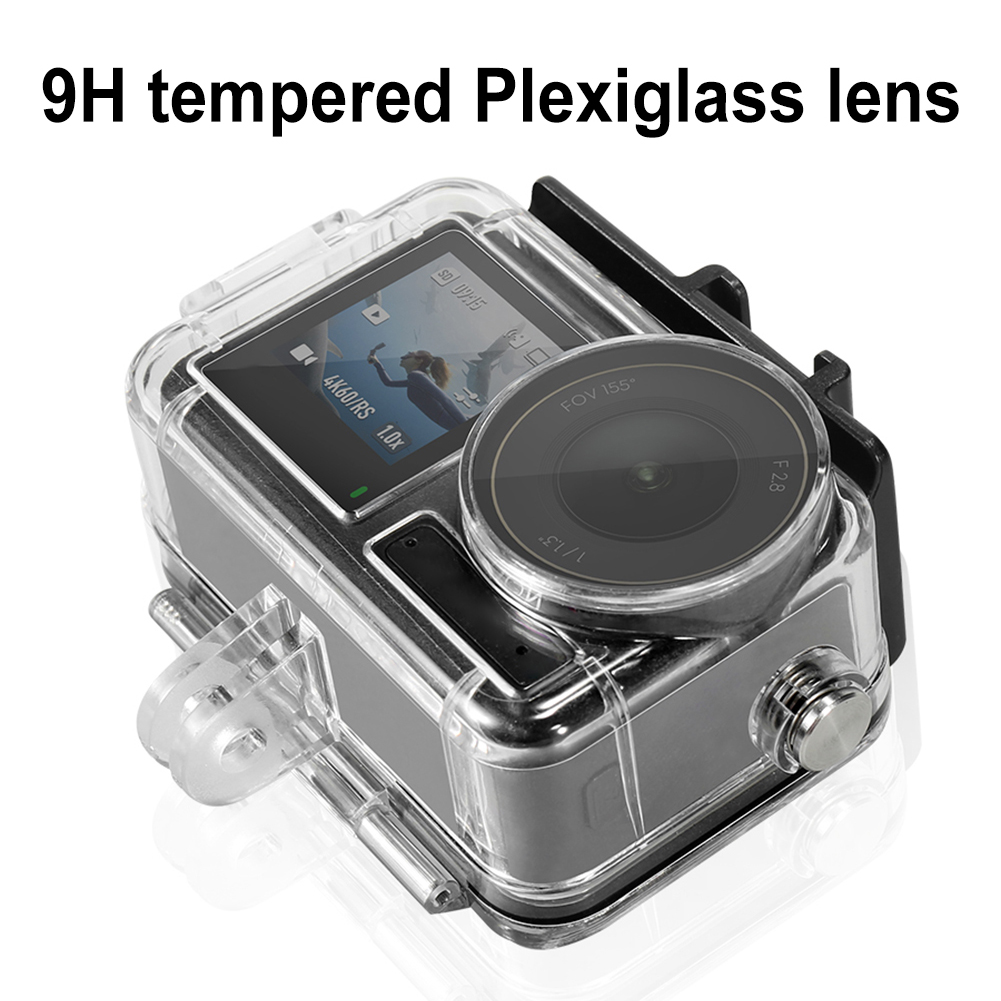 60M/196FT Waterproof Case For  - Action Camera Diving Case Underwater 60M ulasan dan harga