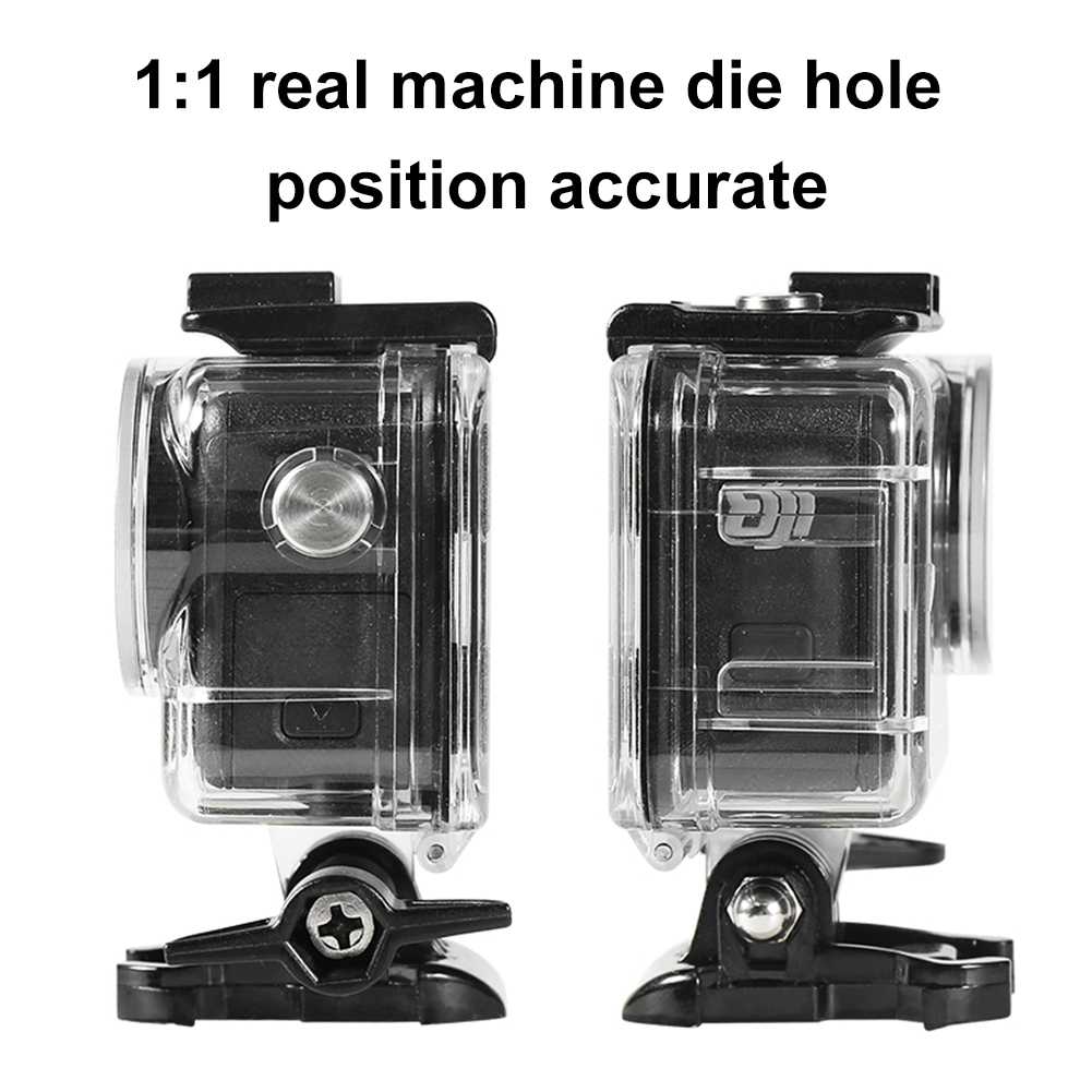 60M/196FT Waterproof Case For  - Action Camera Diving Case Underwater 60M ulasan dan harga