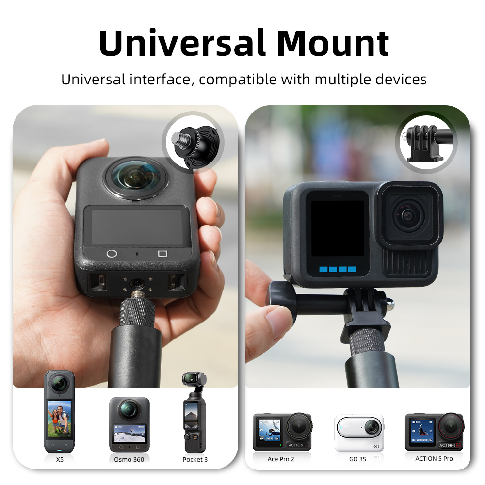 Flymile Selfie Stick Invisible - Action Camera Selfie Stick Invisible ulasan dan harga