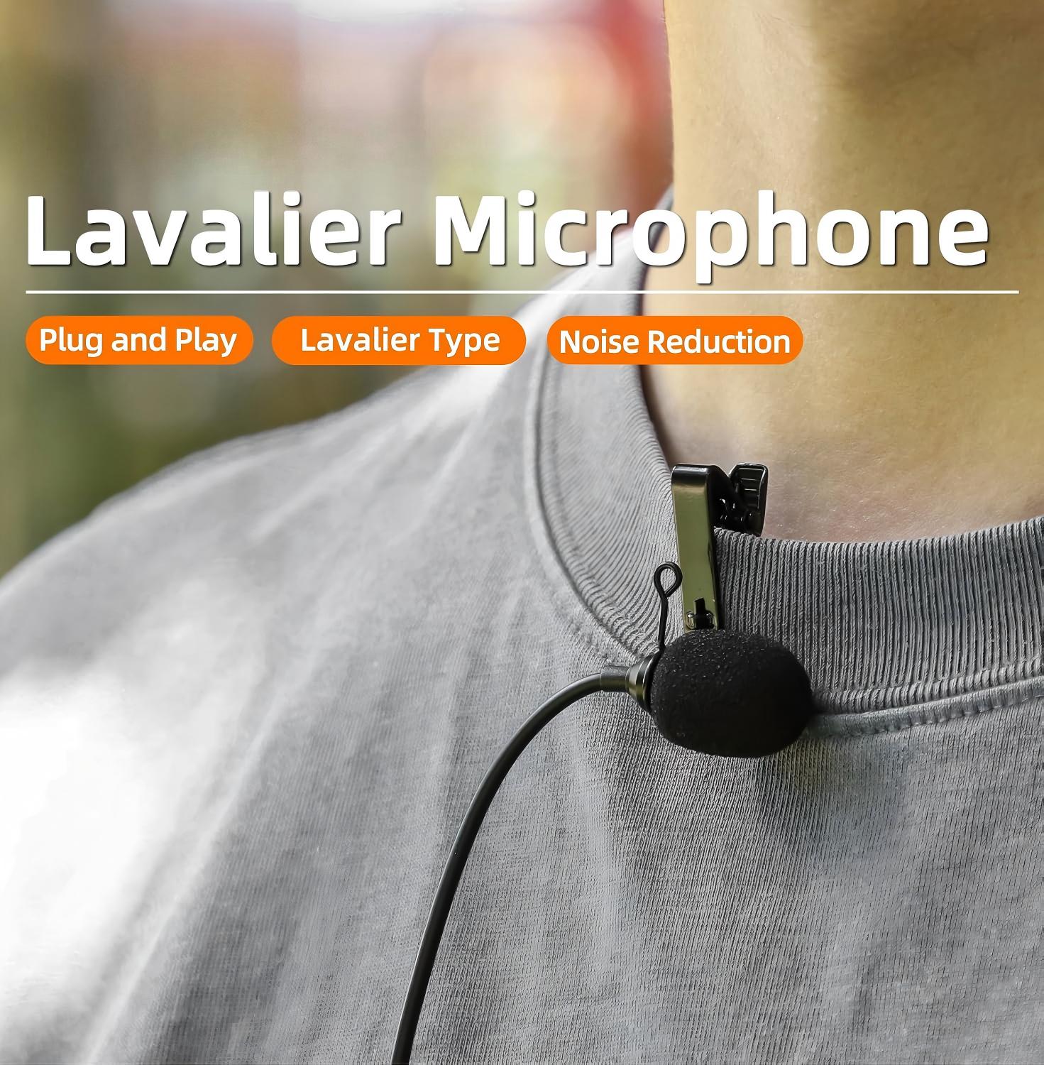 Camera Mini USB Microphone Lap - Action Camera External Microphone Usb ulasan dan harga