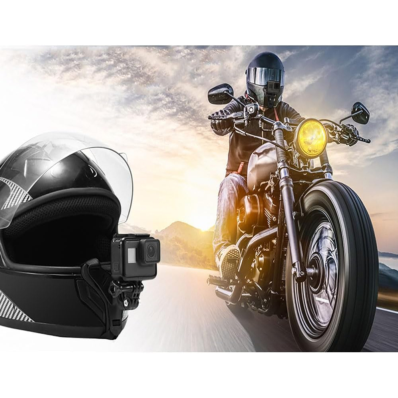 Motorcycle Helmet Phone & Acti - Action Camera Motorcycle Helmet Mount ulasan dan harga