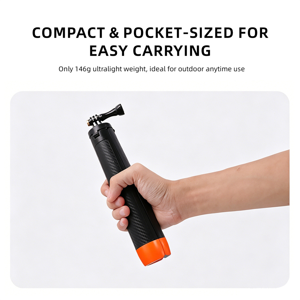 Floating Tripod Camera Hand Gr - Action Camera Floating Handle Grip ulasan dan harga