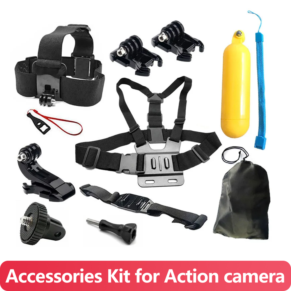 Accessories Kit Chest Head Str - Action Camera Floating Handle Grip ulasan dan harga