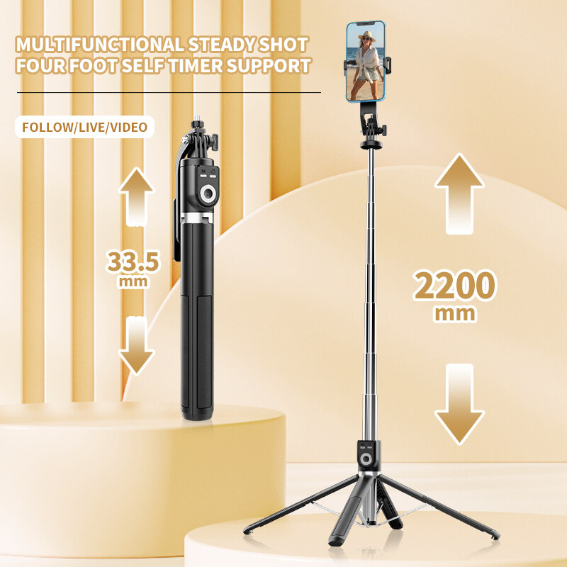 Selfie Stick P220 Wireless Sel - Action Camera Selfie Stick Invisible ulasan dan harga