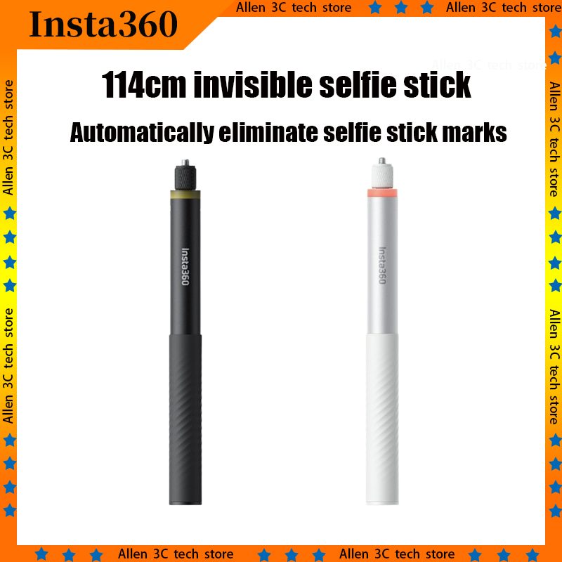 For Insta360 114cm Automatic I - Action Camera Selfie Stick Invisible ulasan dan harga