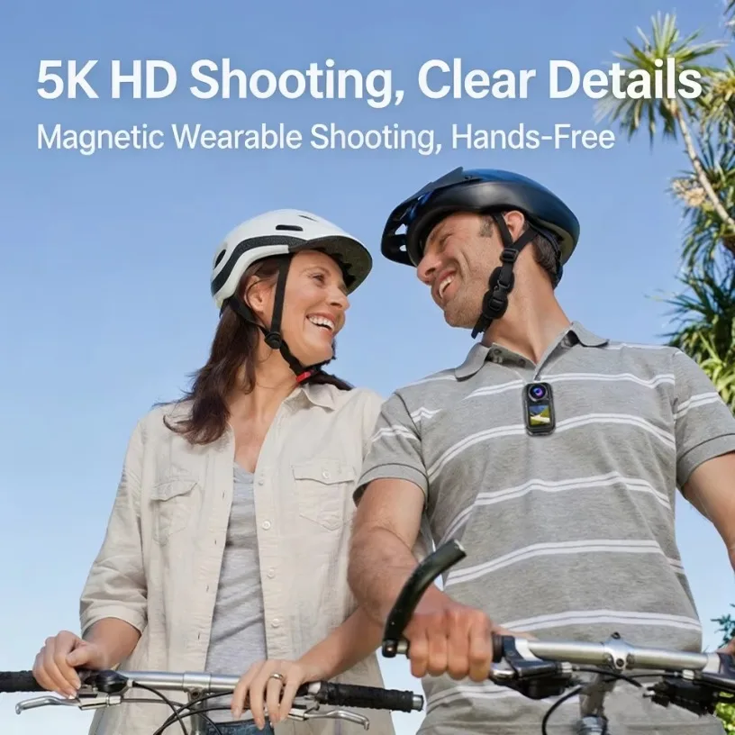 Thumb Action Camera 5K30FPS EI - Action Camera 4K 60Fps Dual Screen ulasan dan harga