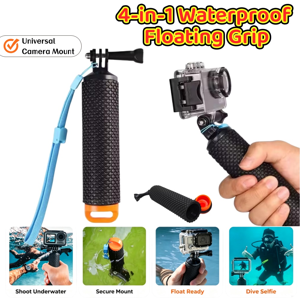 Anti-lost Floating Buoyancy Ha - Action Camera Floating Handle Grip ulasan dan harga