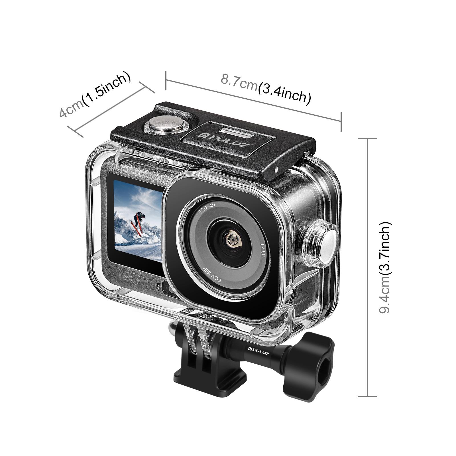 PULUZ 60m Underwater Diving Ca - Action Camera Diving Case Underwater 60M ulasan dan harga