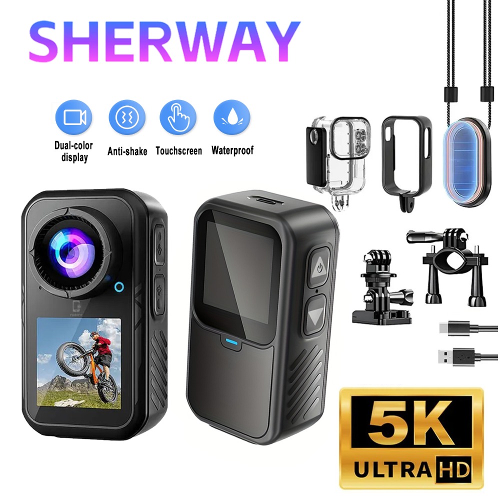 5K Thumb Action Camera 4K 60FP - Action Camera Optical Image Stabilization ulasan dan harga