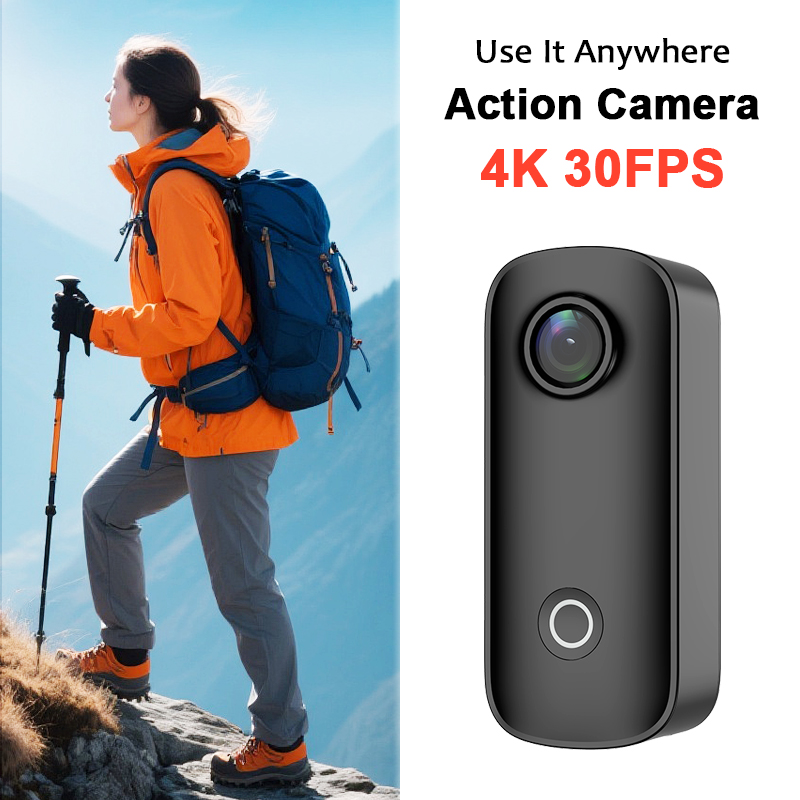 SJCAM C100 / C100Plus Mini Thu - Action Camera Waterproof 30M Without Case ulasan dan harga