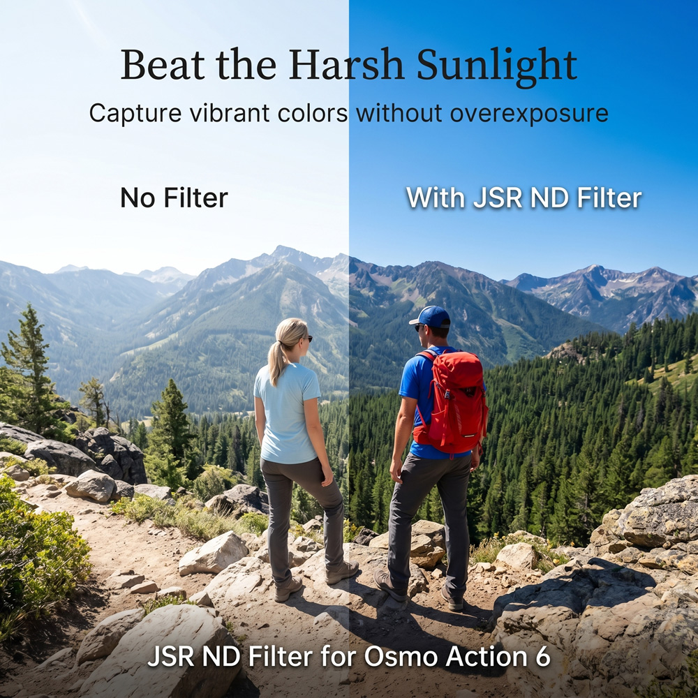 JSR ND Filter DJI Osmo Action  - Action Camera Nd Filter Set 4K ulasan dan harga