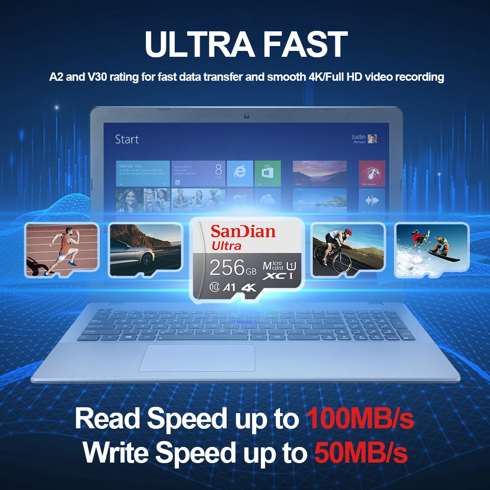 2026 New High Speed SD Card 12 - Action Camera Micro Sd Card 128Gb V30 ulasan dan harga