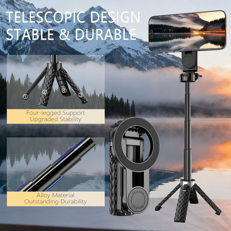 Bluetooth Selfie Stick Handhel - Action Camera Selfie Stick Invisible ulasan dan harga