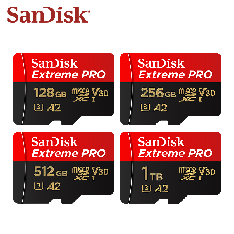 Original SanDisk Extreme PRO T - Action Camera Micro Sd Card 128Gb V30 ulasan dan harga