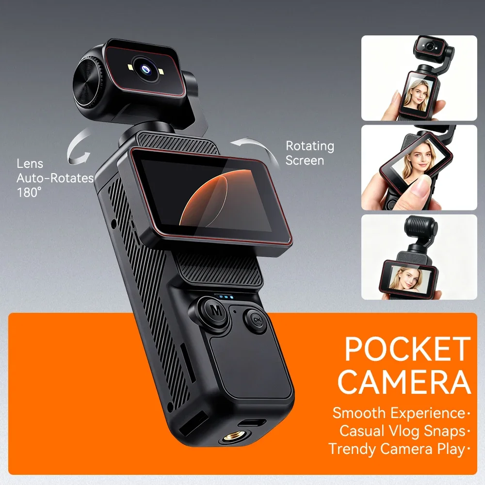 1080p Action Camera 180° Autom - Action Camera Optical Image Stabilization ulasan dan harga