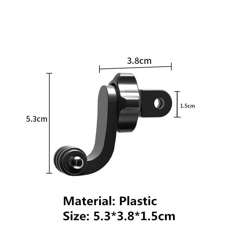 Universal 360° Vertical Bracke - Action Camera Motorcycle Helmet Mount ulasan dan harga