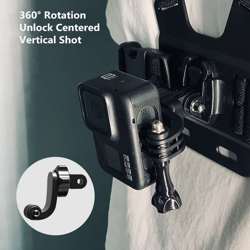 Universal 360° Vertical Bracke - Action Camera Motorcycle Helmet Mount ulasan dan harga