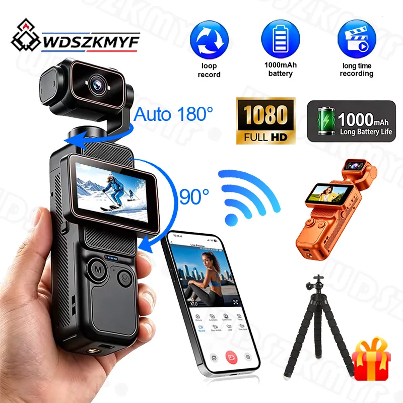 1080p Action Camera 90° Flip s - Action Camera Optical Image Stabilization ulasan dan harga