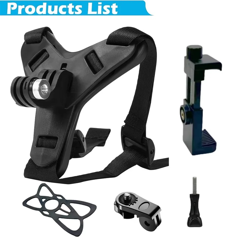 Motorcycle Helmet Chin Strap M - Action Camera Motorcycle Helmet Mount ulasan dan harga