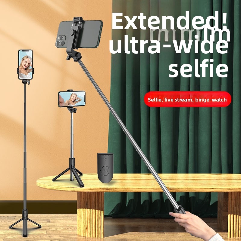 Extendable 1M Selfie Stick Tri - Action Camera Selfie Stick Invisible ulasan dan harga