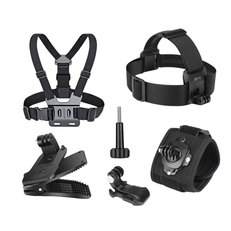B03B-Chest Strap Mount Belt Ha - Action Camera Chest Strap Harness Mount ulasan dan harga