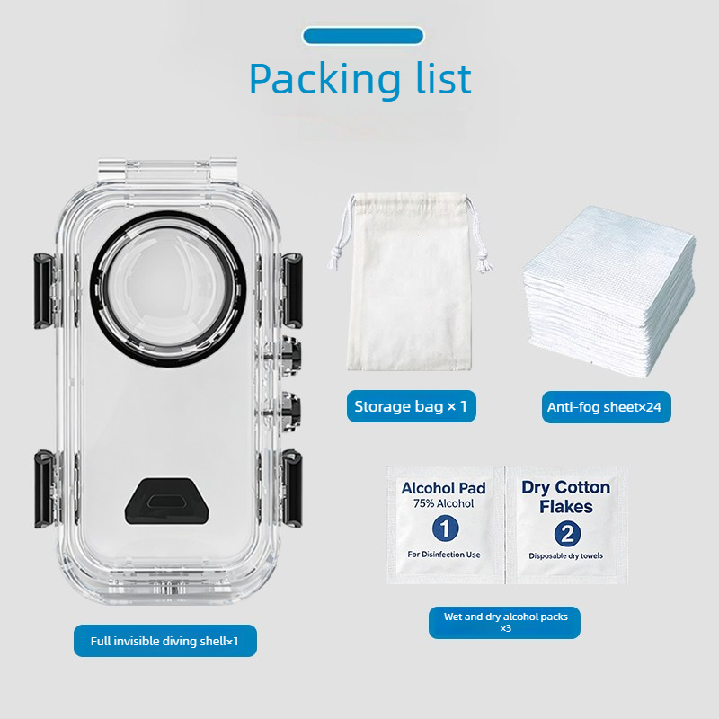 For Insta360 X6 Waterproof Inv - Action Camera Diving Case Underwater 60M ulasan dan harga