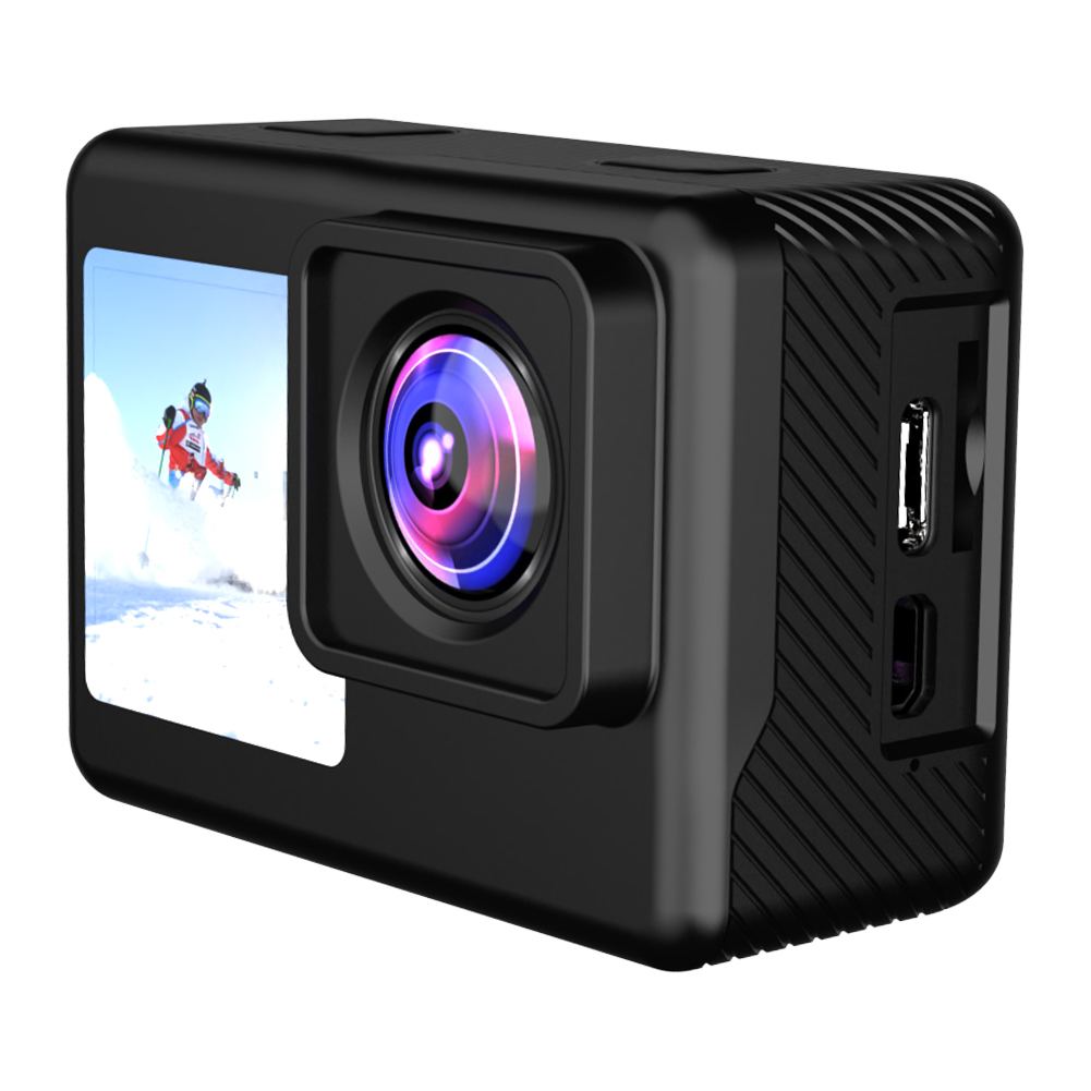 4K UHD Outdoor Sport Cam Dual  - Action Camera 4K 60Fps Dual Screen ulasan dan harga