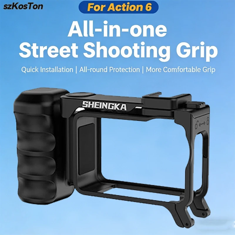 Action 6 Camera Grip Holder Ca - Action Camera Floating Handle Grip ulasan dan harga