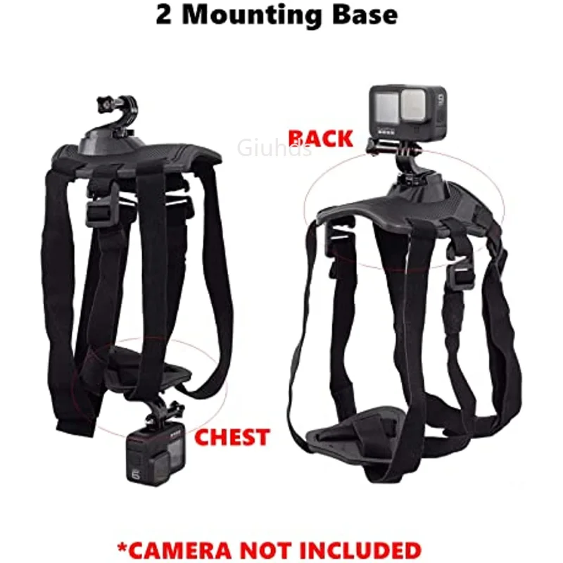 Adjustable Fetch Dog band for  - Action Camera Chest Strap Harness Mount ulasan dan harga