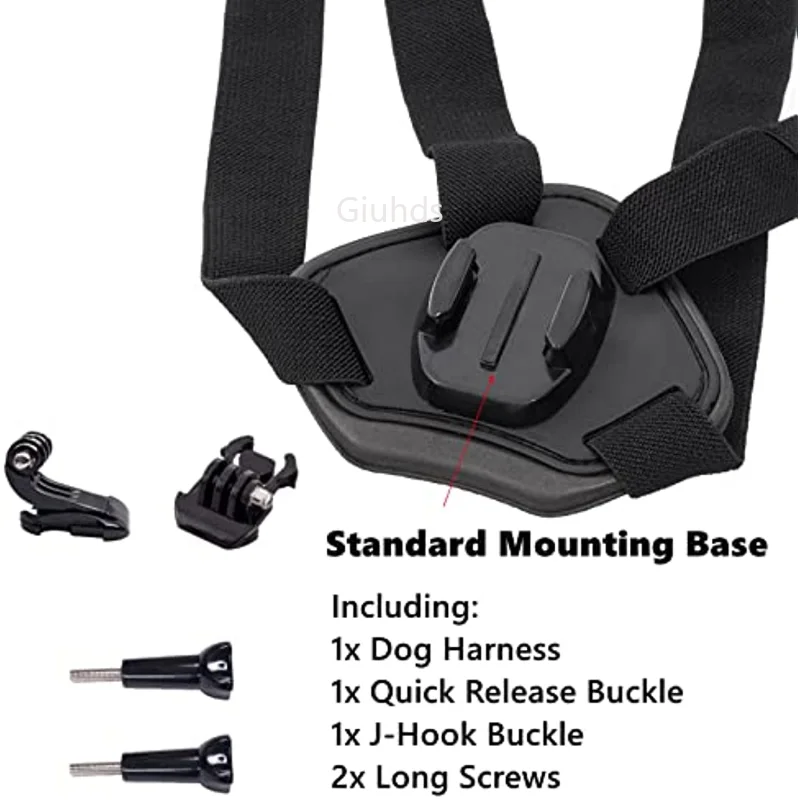 Adjustable Fetch Dog band for  - Action Camera Chest Strap Harness Mount ulasan dan harga