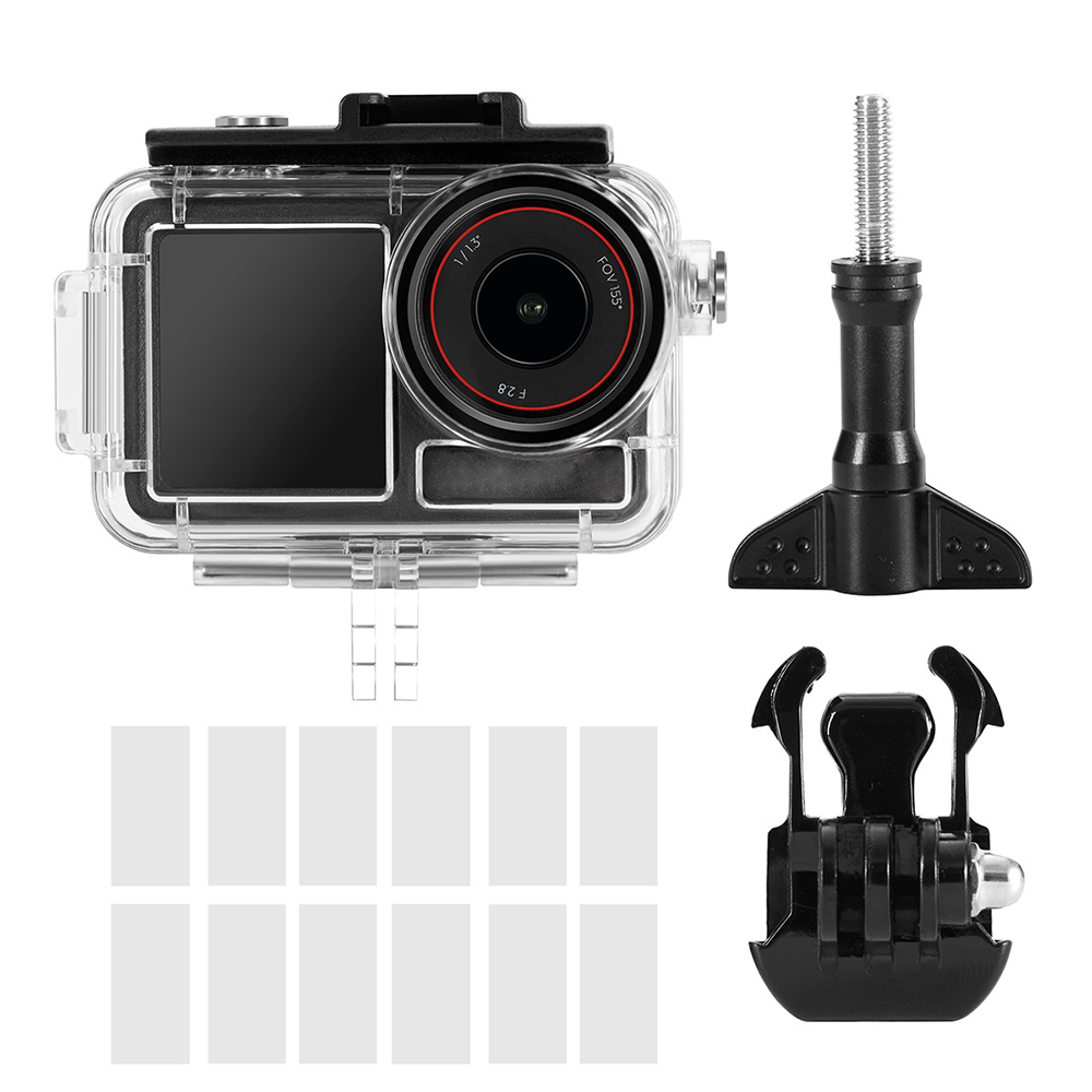 Diving Waterproof Case Underwa - Action Camera Diving Case Underwater 60M ulasan dan harga