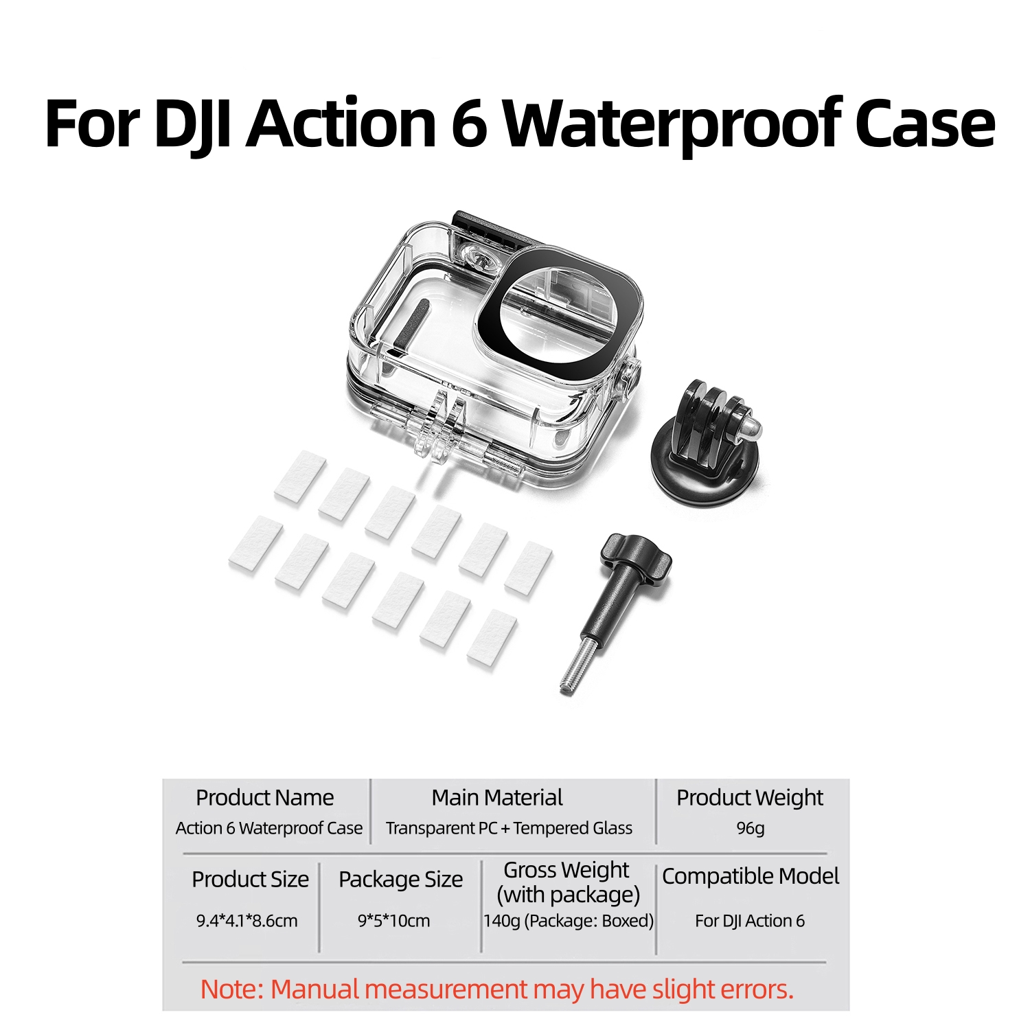 60M Waterproof Case for DJI OS - Action Camera Diving Case Underwater 60M ulasan dan harga