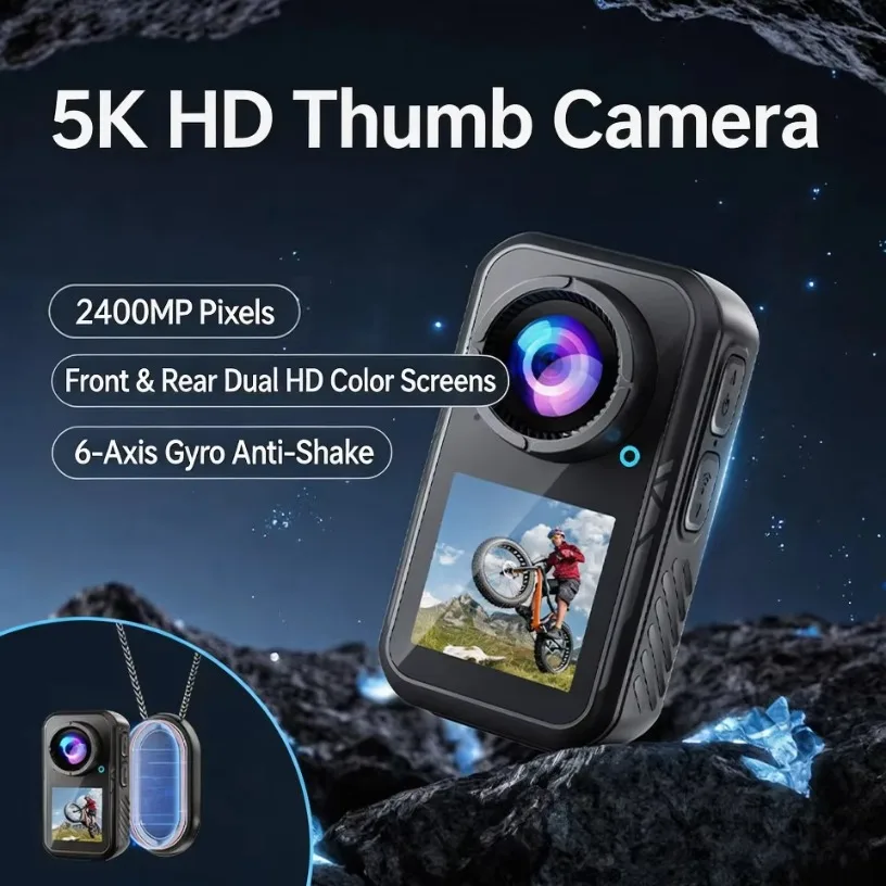 4K 60 FPS Action Camera with 6 - Action Camera Optical Image Stabilization ulasan dan harga